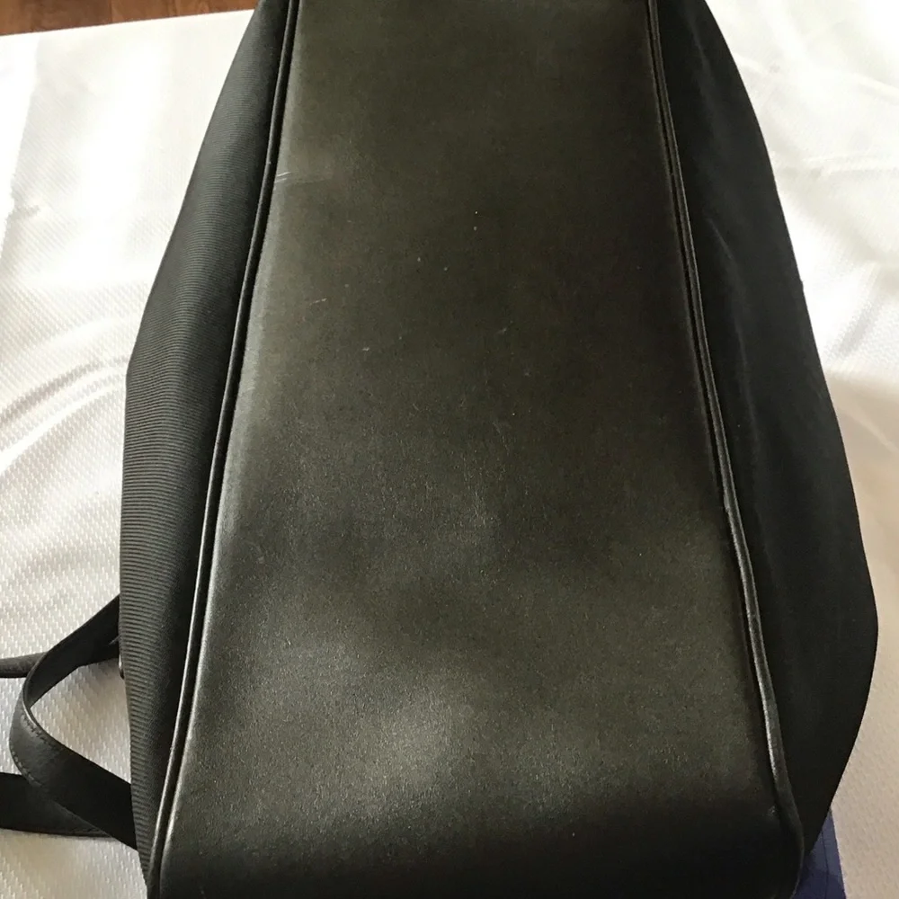 ✔️Coach Vintage Black Leather Travel or Office Bag, EUC